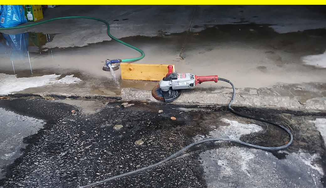 keeping the dust down